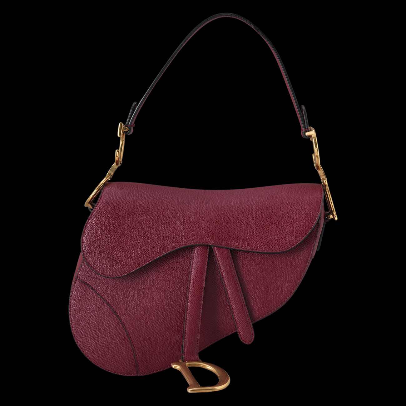 CHRISTIAN DIOR(USED)디올 새들 미디움 백 & 스트랩